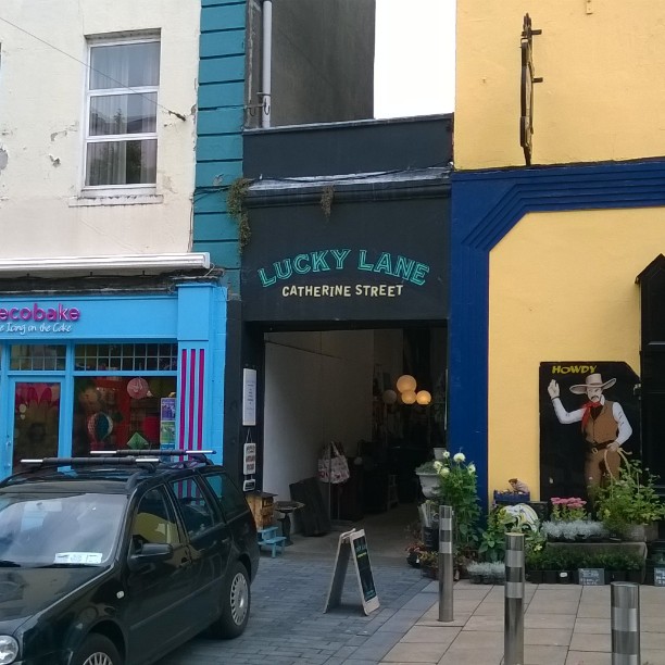 One of my favourite places #luckylane #limerick #instalimerick.